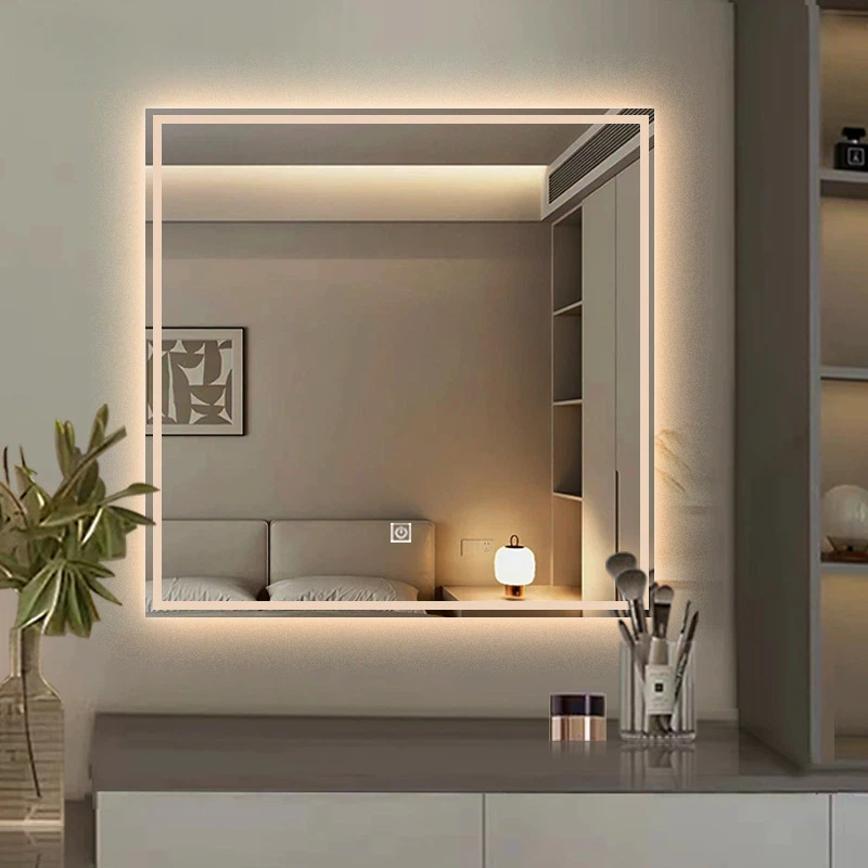 60 cm Bathroom Mirror with LED - Bathroom Mirror Led ulasan dan harga